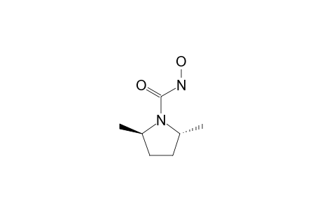 (2R,5R)-2,5-DIMETHYLPYRROLIDINE-1-CARBOHYDROXAMIC-ACID;(TRANS)