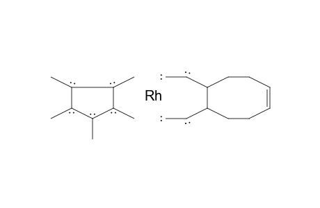 Rhodium, pentamethylcyclopentadienyl-(5,6-divinylcycloocten)