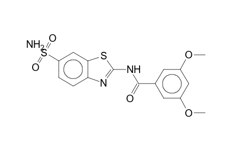 N-[6-(Aminosulfonyl)-1,3-benzothiazol-2-yl]-3,5-dimethoxybenzamide