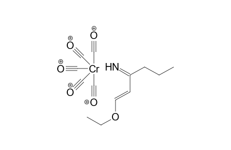 Pentacarbonyl[ (1Z,3E)-4-ethoxy-2-propyl-1-aza-1,3-butadiene-N]chromium