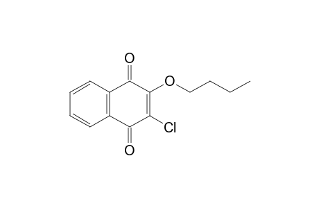 2-Butoxy-3-chloranyl-naphthalene-1,4-dione
