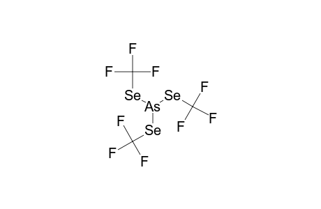 tris(trifluoromethylselanyl)arsane