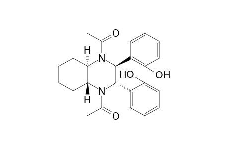 1,1'-((2S,3S,4aR,8aR)-2,3-bis(2-hydroxyphenyl)octahydroquinoxaline-1,4-diyl)diethanone