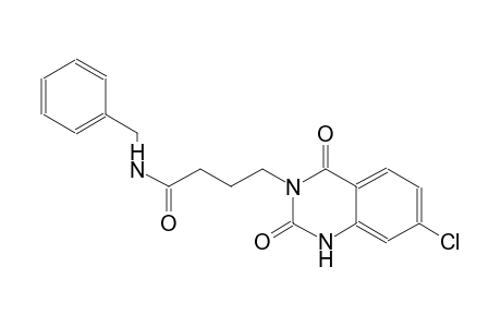 N-benzyl-4-(7-chloro-2,4-dioxo-1,4-dihydro-3(2H)-quinazolinyl)butanamide