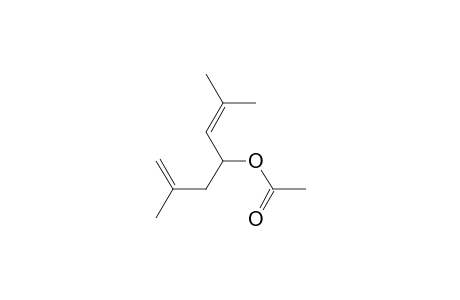 2,6-Dimethyl-1,5-heptadien-4-ol acetate