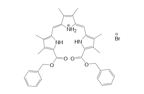 5-(5-Benzyloxycarbonyl-3,4-dimethylpyrrol-2-ylmethyl)-5'-benzyloxycarbonyl-3,3',4,4'-tetramethyl-2,2'-dipyrromethylene hydrobromide