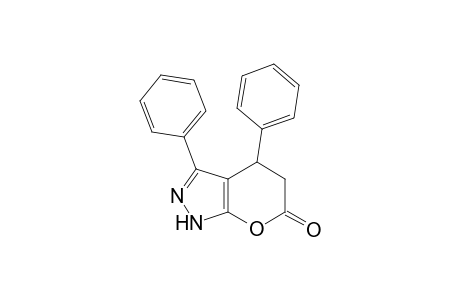 3,4-Diphenyl-1H,4H,5H,6H-pyrano[2,3-c]pyrazol-6-one