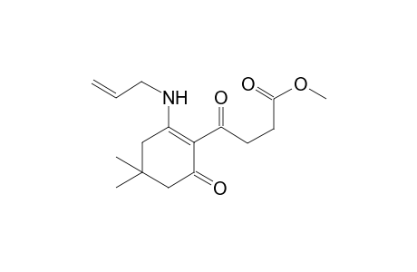 4-Oxobutyric acid, 4-(2-allylamino-4,4-dimethyl-6-oxocyclohex-1-enyl)-, methyl ester
