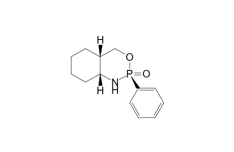 (2S,4aS,8aR)-cis-2-phenyl-1,4,4a,5,6,7,8,8a-octahydrobenzo[d][1,3,2]oxazaphosphinine 2-oxide