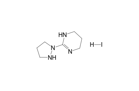 2-(Pyrazolidin-1-yl)-3,4,5,6-tetrahydropyrimidine hydroiodide