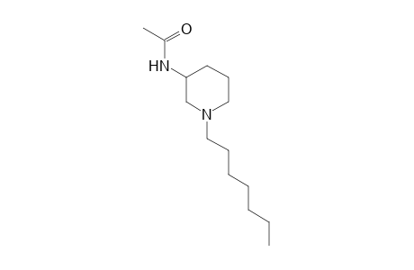 ACETAMIDE, N-/1-HEPTYL-3- PIPERIDYL/-,