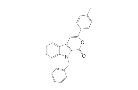 9-Benzyl-3-p-tolylindolo[2,3-c]pyrane-1(9H)-one