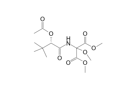 Dimethyl (S)-N-2-Acetoxy-3,3-dimethylbutanoyl.alpha.-methoxyaminomalonate