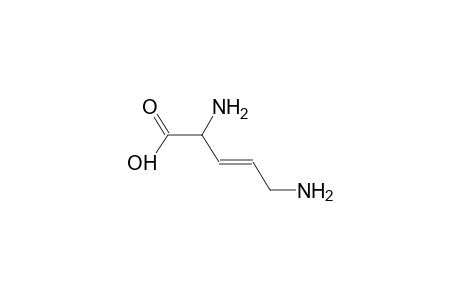 (E)-3,4-DIDEHYDRO-D,L-ORNITHINE