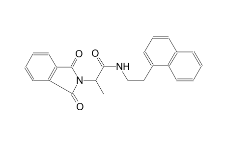 1H-isoindole-2-acetamide, 2,3-dihydro-alpha-methyl-N-[2-(1-naphthalenyl)ethyl]-1,3-dioxo-