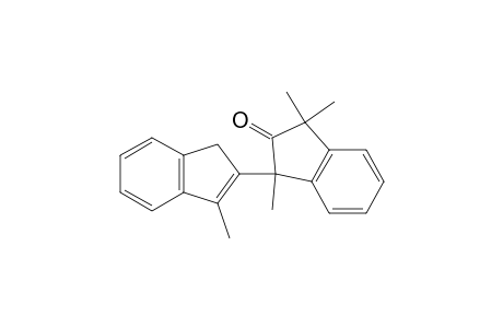 1-(3-Methyl-2-indenyl)-1,3,3-trimethyl-2-indanone
