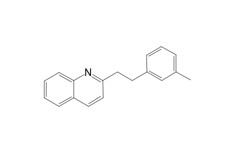 2-(3-Methylphenethyl)quinoline