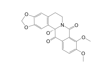 8,13-DIOXO-14-HYDROXY-CANADINE