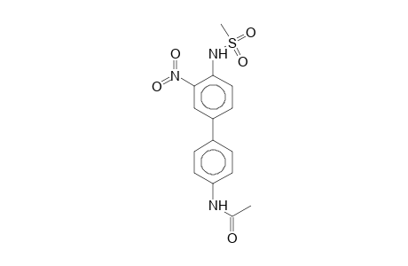 N-(4'-Methanesulfonamido-3'-nitro-4-biphenylyl)acetamide