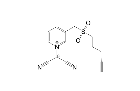 3-[4'-(Pentynylthio)methylpyridinium] - dicyanomethylide - S-dioxide