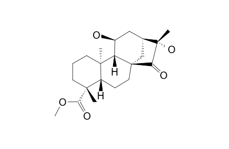 METHYL-ENT-11-ALPHA,16-BETA-DIHYDROXY-15-OXO-KAURAN-19-OATE