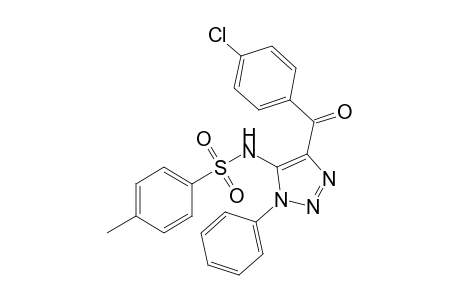 4-(4-Chlorobenzoyl)-1-phenyl-5-tosylamino-1H-1,2,3-triazole