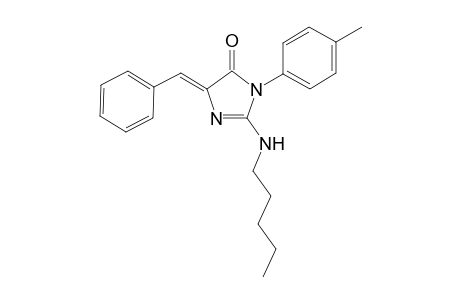 4-Benzylidene-2-(pentylamino)-1-p-tolyl-1H-imidazol-5(4H)-one