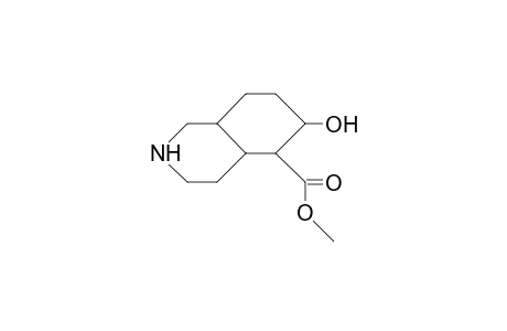 (4AR, 5S,6S,8aR)-6-hydroxy-5-methoxycarbonyl-perhydro-isoquinoline