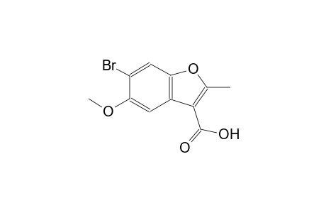 6-bromo-5-methoxy-2-methyl-1-benzofuran-3-carboxylic acid