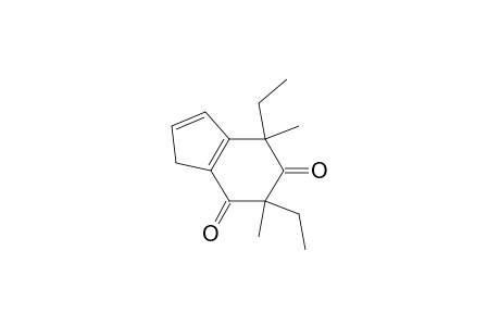 5,7-Diethyl-5,7-dimethyl-3H-indene-4,6-dione