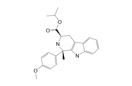 (1R,3S)-3-ISOPROPOXYCARBONYL-1-(4-METHOXYPHENYL)-1-METHYL-1,2,3,4-TETRAHYDRO-BETA-CARBOLINE