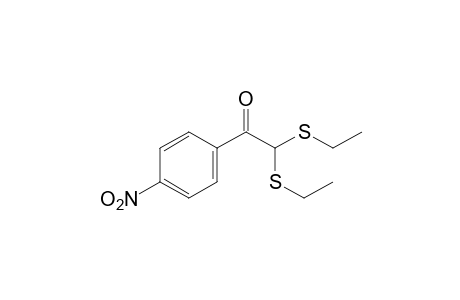 (p-nitrophenyl)glyoxal, 1-(diethyl mercaptal)