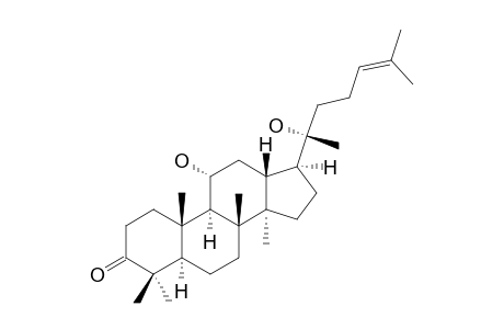 (11R,20R)-11,20-DIHYDROXY-24-DAMMAREN-3-ONE