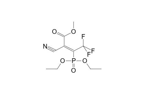O,O-DIETHYL(2-CYANO-2-METHOXYCARBONYL-1-TRIFLUOROMETHYLVINYL)PHOSPHONATE (ISOMER 1)