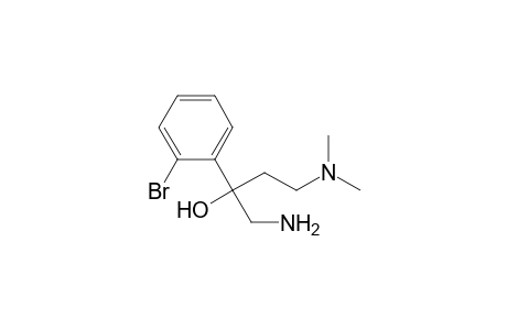 Benzenemethanol, .alpha.-(aminomethyl)-2-bromo-.alpha.-[2-(dimethylamino)ethyl]-