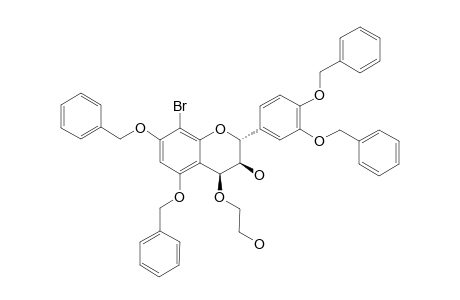 3',4',5,7-TETRA-O-BENZYL-8-BROMO-4-BETA-(2-HYDROXYETHOXY)-CATECHIN