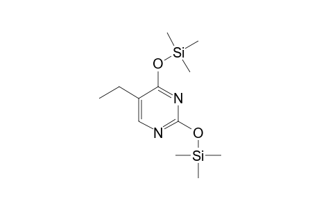 (5-ethyl-2-trimethylsilyloxypyrimidin-4-yl)oxy-trimethylsilane