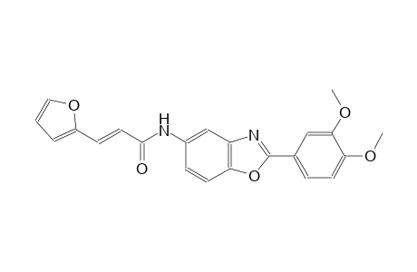 2-propenamide, N-[2-(3,4-dimethoxyphenyl)-5-benzoxazolyl]-3-(2-furanyl)-, (2E)-