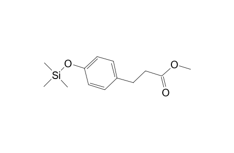 Hydrocinnamic acid, p-(trimethylsiloxy)-, methyl ester