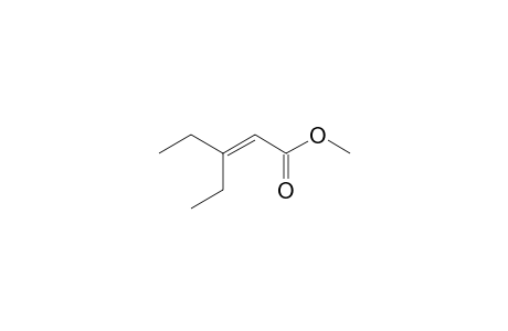 2-Pentenoic acid, 3-ethyl-, methyl ester