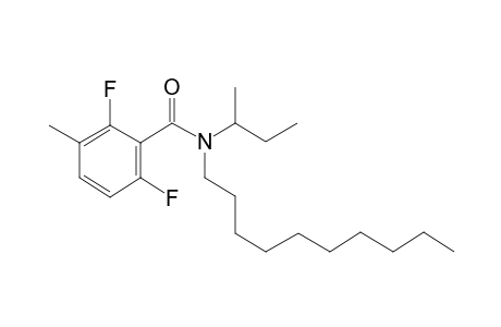 Benzamide, 2,6-difluoro-3-methyl-N-(2-butyl)-N-decyl-