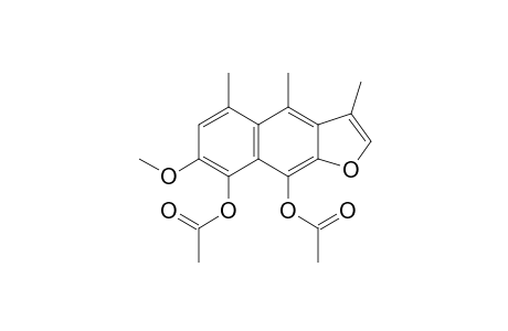 O-ACETYL-1-ACETYLOXY-2-METHOXY-1,2,3,4-DEHYDROCACALOL