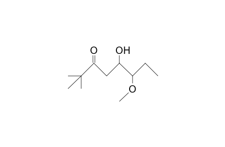 5-Hydroxy-6-methoxy-2,2-dimethyl-octan-3-one diastereomer 1