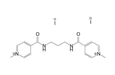1-methyl-4-{[(3-{[(1-methyl-4-pyridiniumyl)carbonyl]amino}propyl)amino]carbonyl}pyridinium diiodide