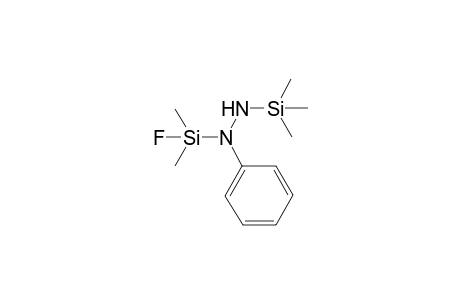N-Fluorodimethylsilyl-N-phenyl-N'-trimethylsilylhydrazine