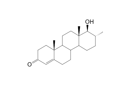 17.alpha.,.beta.-Hydroxy-17.alpha.-methyl-D-homoandrost-4-en-3-one