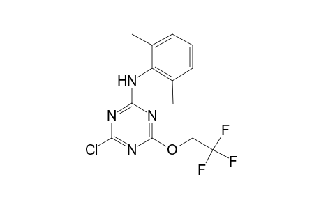 4-Chloro-N-(2,6-dimethylphenyl)-6-(2,2,2-trifluoroethoxy)-1,3,5-triazin-2-amine