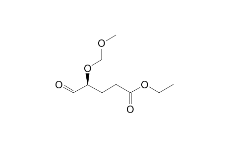 Ethyl (4S)-4-Methoxymethoxy)-5-oxopentanoate