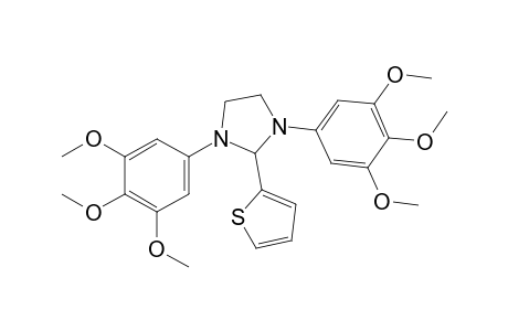 1,3-bis(3,4,5-trimethoxyphenyl)-2-(2-thienyl)imidazolidine