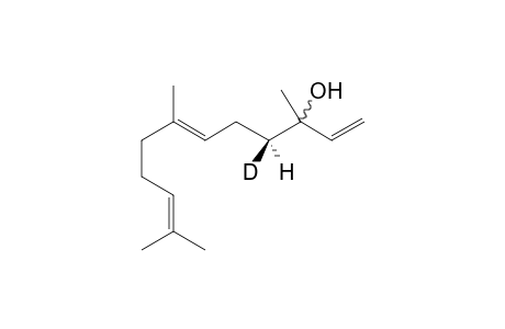 [4-2H]-(3RS,4S)-3,7,11-Trimethyldodeca-1,6,10-triien-3-ol